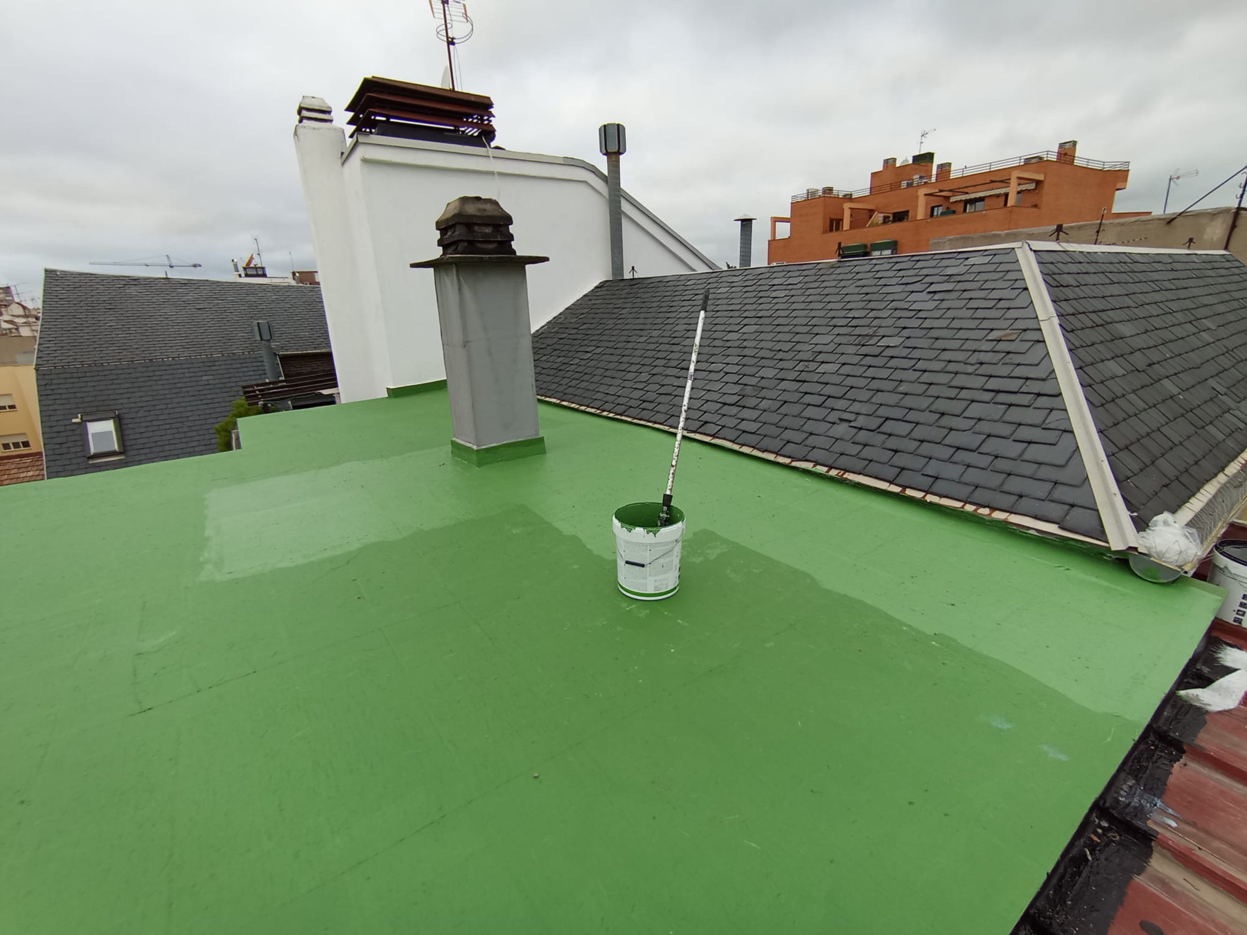 impermeabilización tejados en  madrid